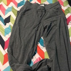 Gray sweat pant